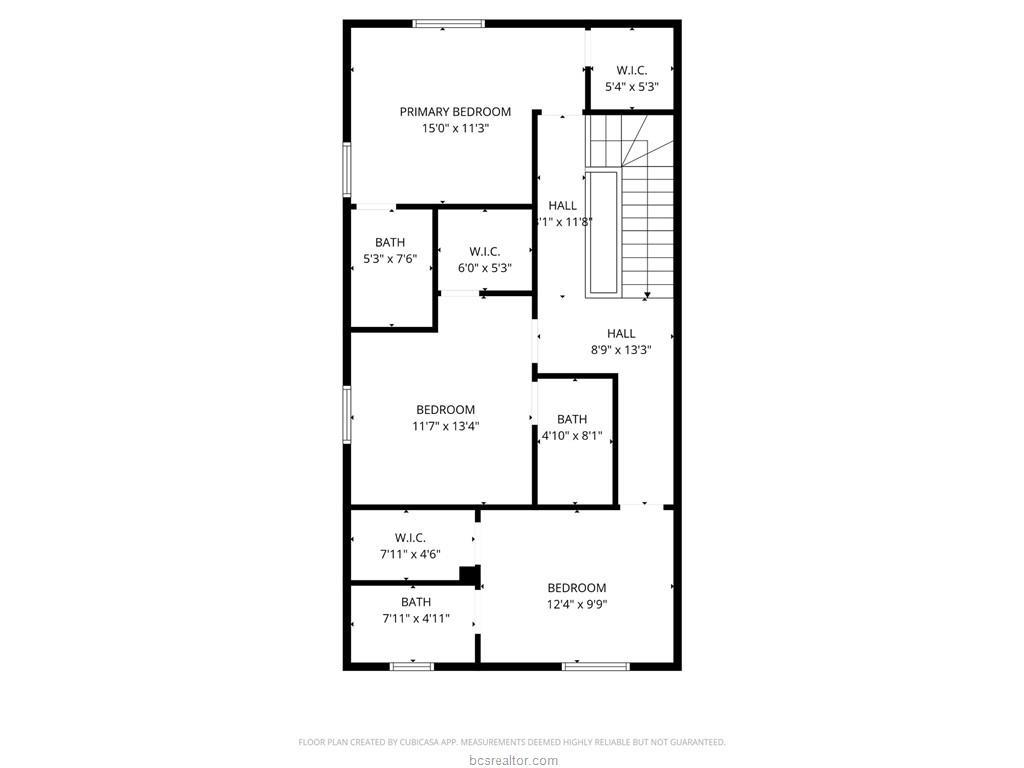 300 Ash Street, Unit B College Station, TX 77840 - Photo 22 of 23 a picture of a floor plan