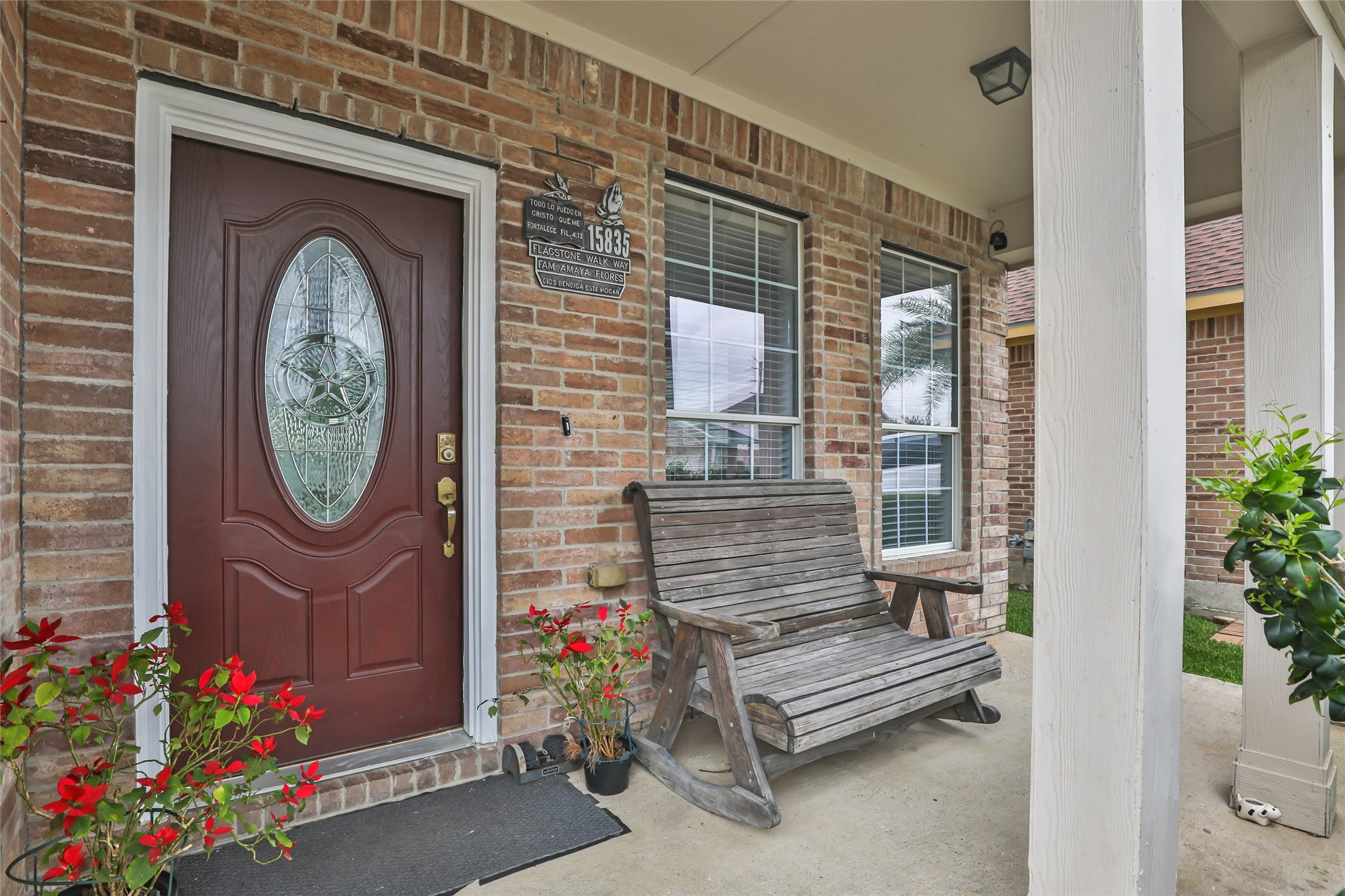 15835 Flagstone Walk Way Houston, TX 77049 - Photo 4 of 28 Front door
