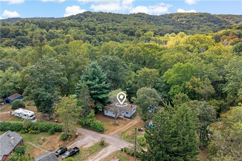 130 Patton Lane Clinton, PA 15026 - Photo 33 of 36 an aerial view of a house with a yard