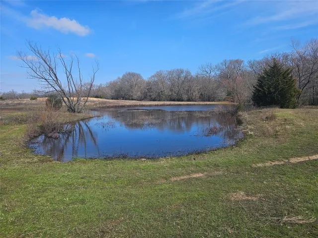 a view of a yard with an outdoor space
