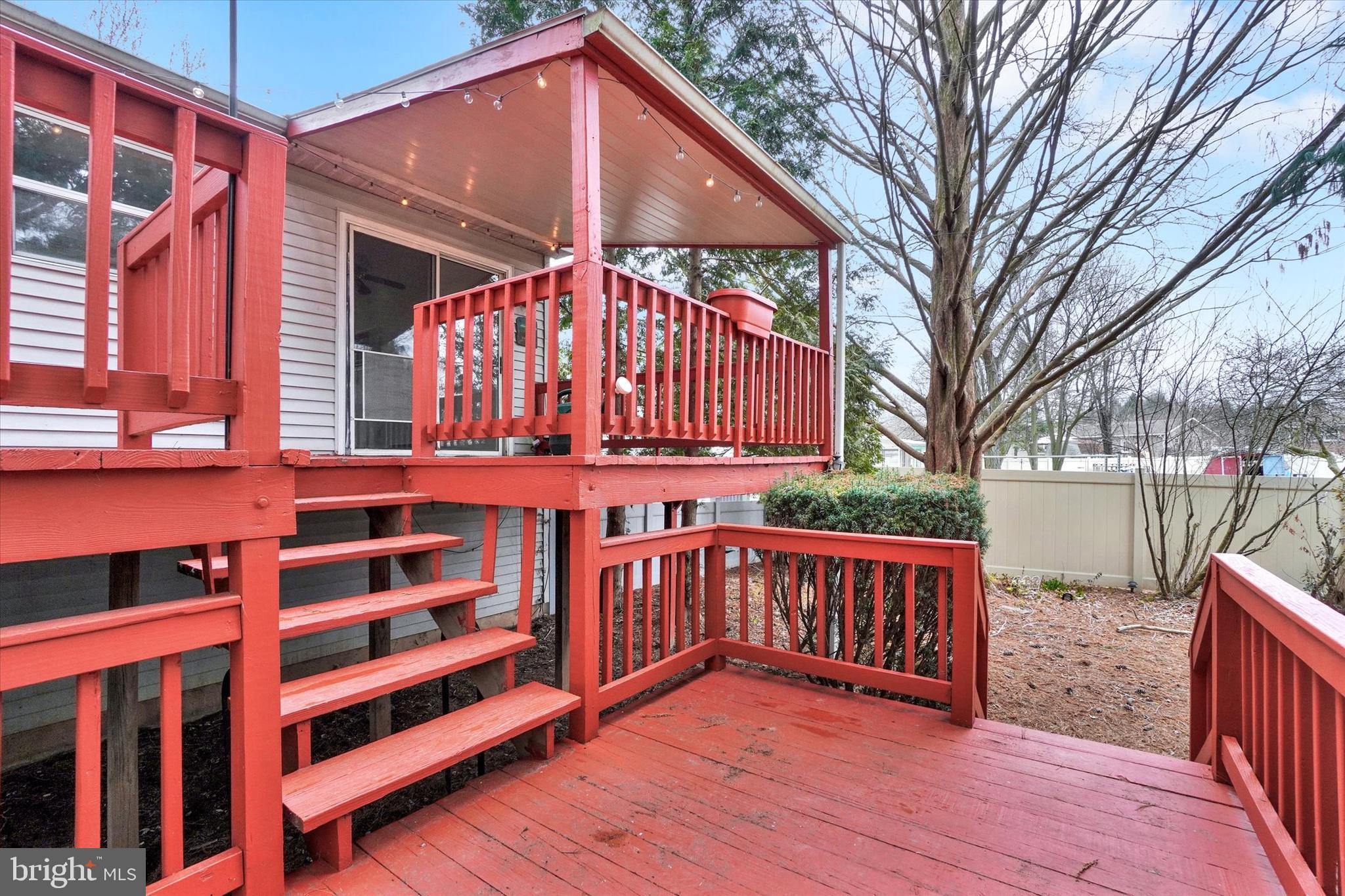 3530 Middleboro Road Dover, PA 17315 - Photo 23 of 32 a view of balcony with deck and wooden floor