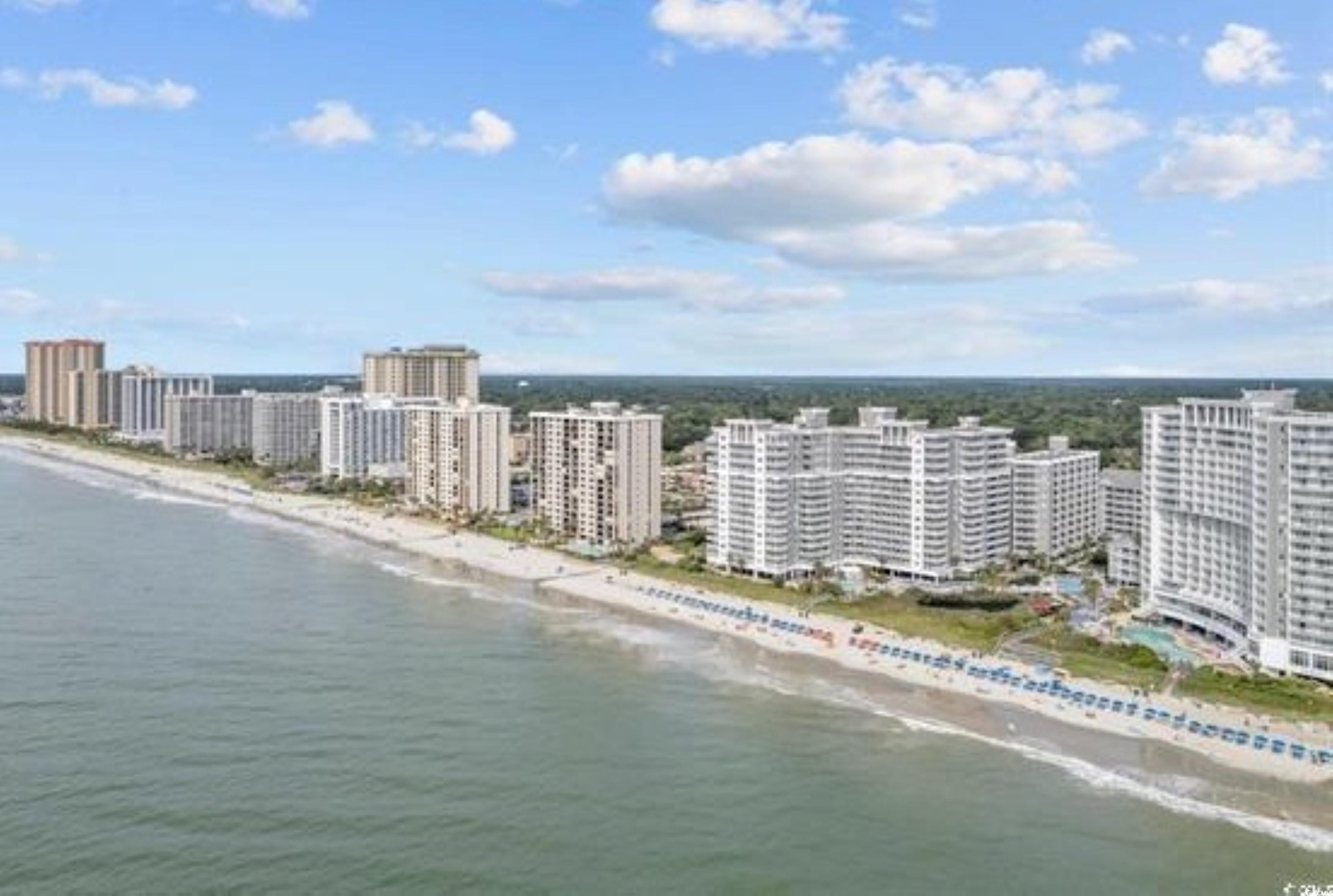 161 Seawatch Drive, Unit 1012 Myrtle Beach, SC 29572 - Photo 33 of 34 View of urban area featuring extended coastline