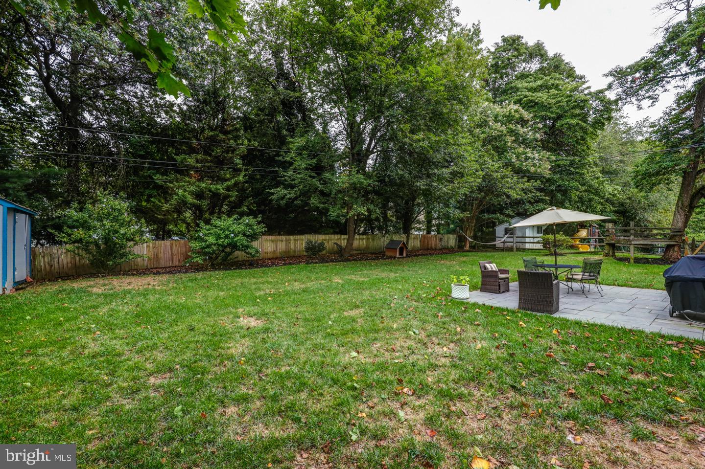 215 Hillcrest Road Wayne, PA 19087 - Photo 4 of 23 Fenced Rear Yard