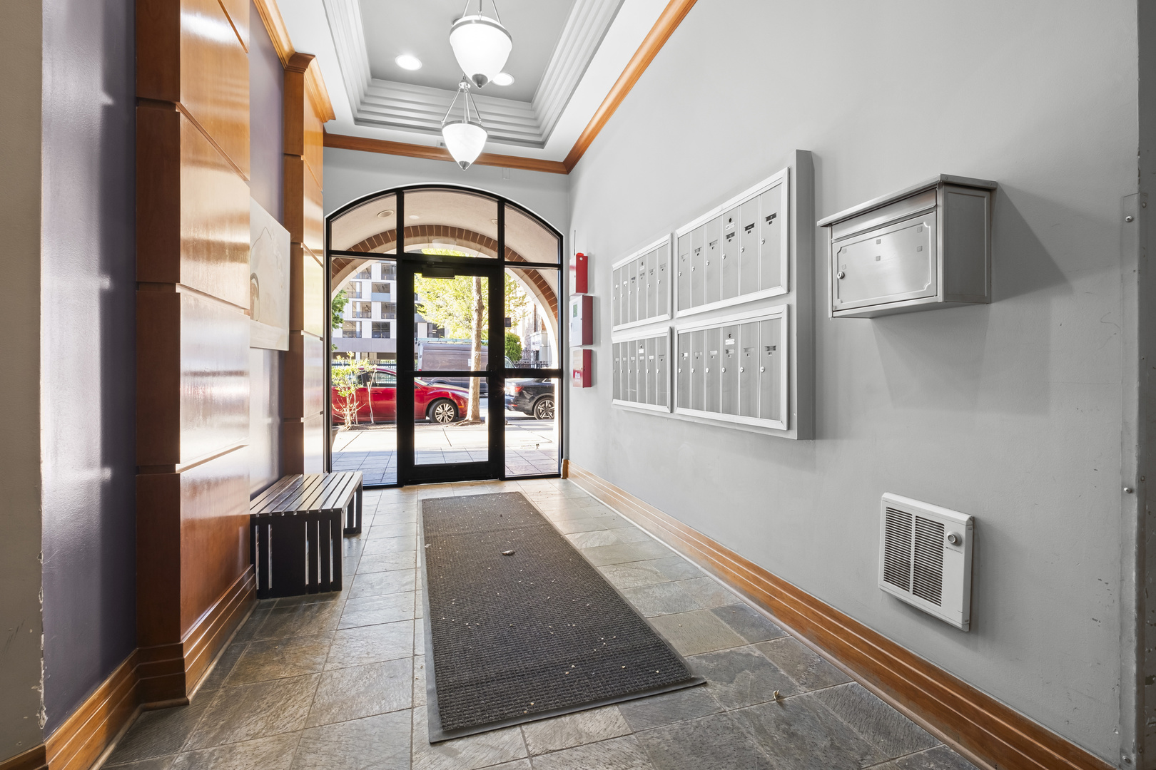1355 West Washington Boulevard, Unit 4D Chicago, IL 60607 - Photo 39 of 46 a view of an entryway with a staircase