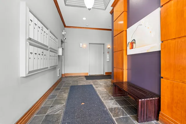 a view of front door