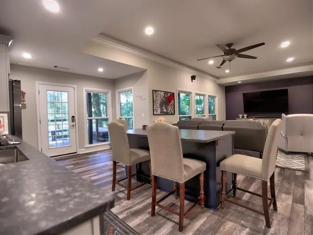 a close view of shower