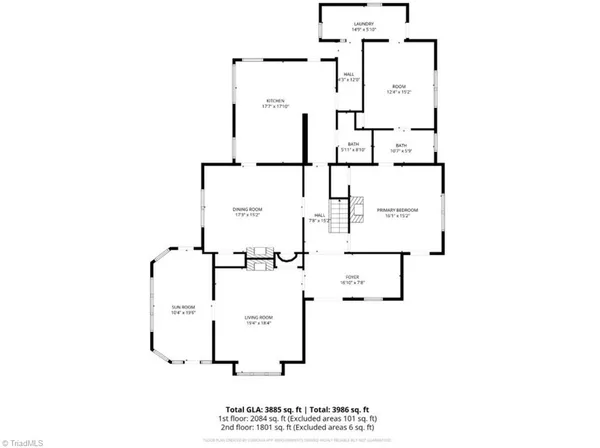 $430,000 | 408 South Main Street, Reidsville, NC 27320