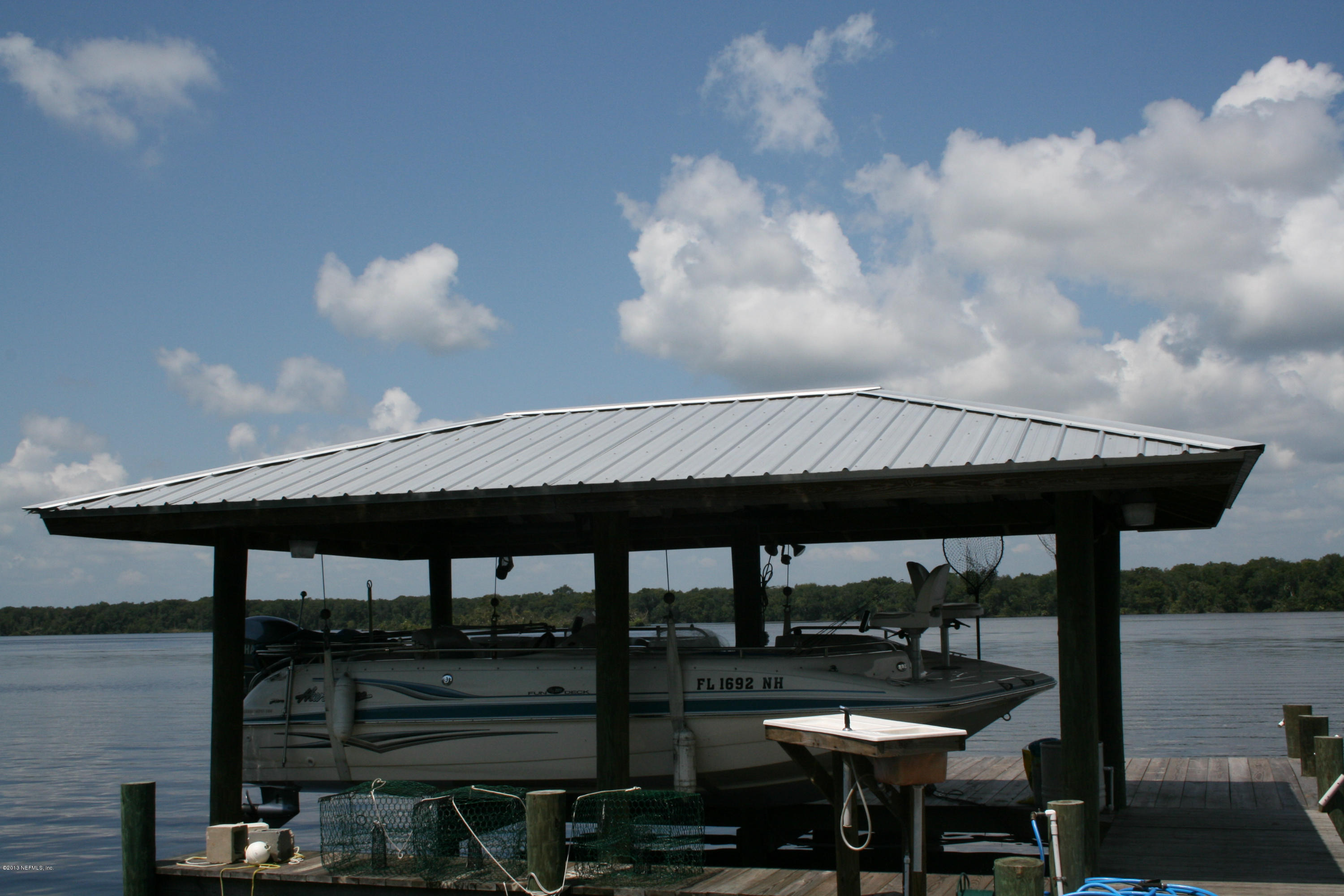 105 Riverside Way San Mateo, FL 32187 - Photo 18 of 22 Covered Boathouse