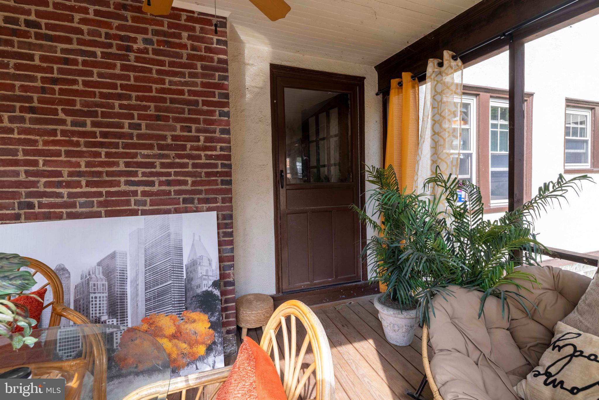 203 Hewett Road Wyncote, PA 19095 - Photo 15 of 47 Relaxing screened porch off living room