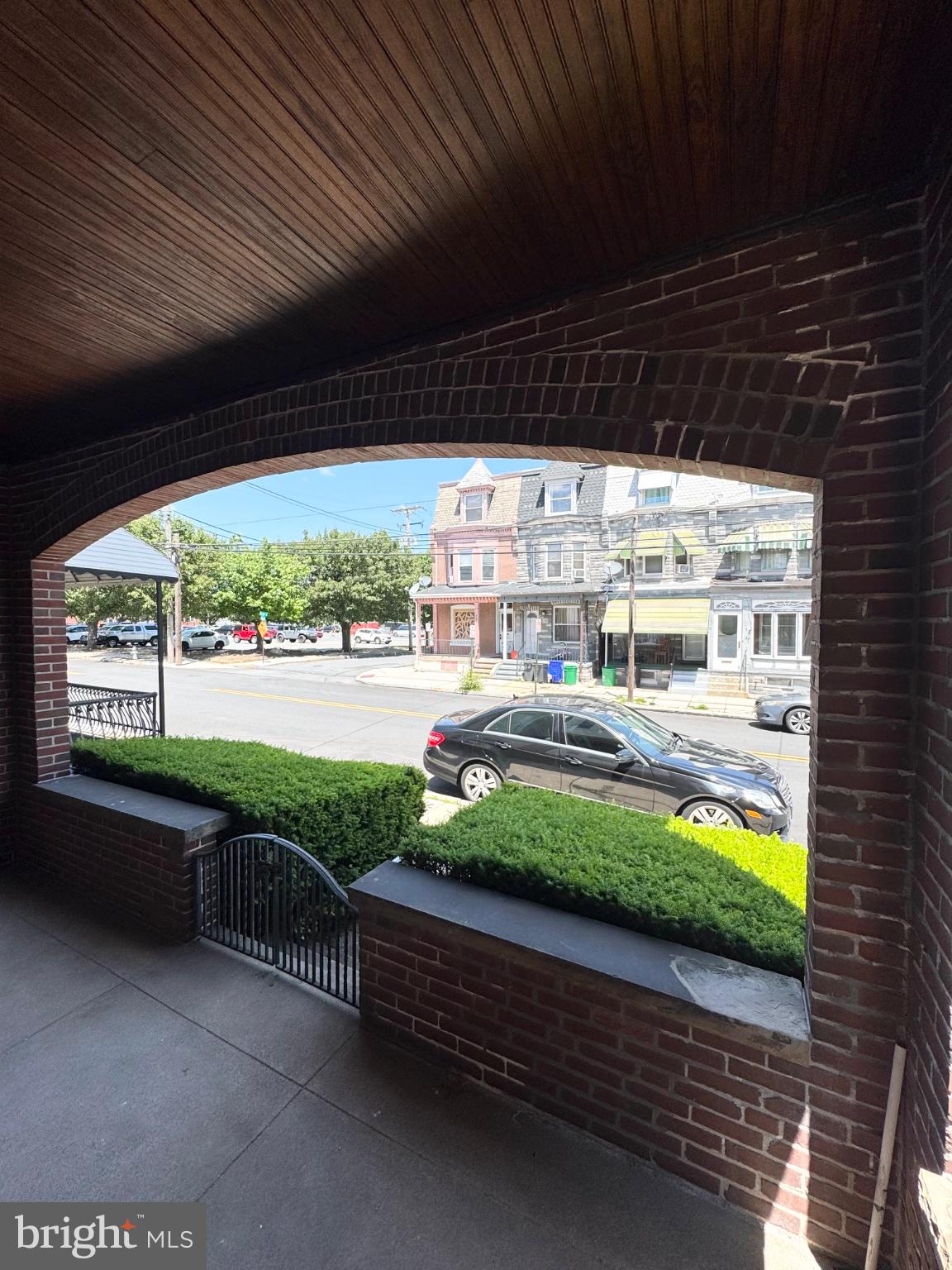 132 Bern Street Reading, PA 19601 - Photo 3 of 15 Charming view from a brick archway.