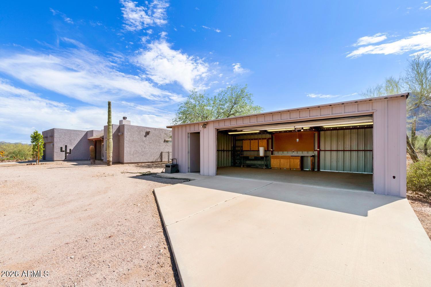 1775 North Mountain View Road Apache Junction, AZ 85119 - Photo 39 of 57 cement drive to 2nd garage