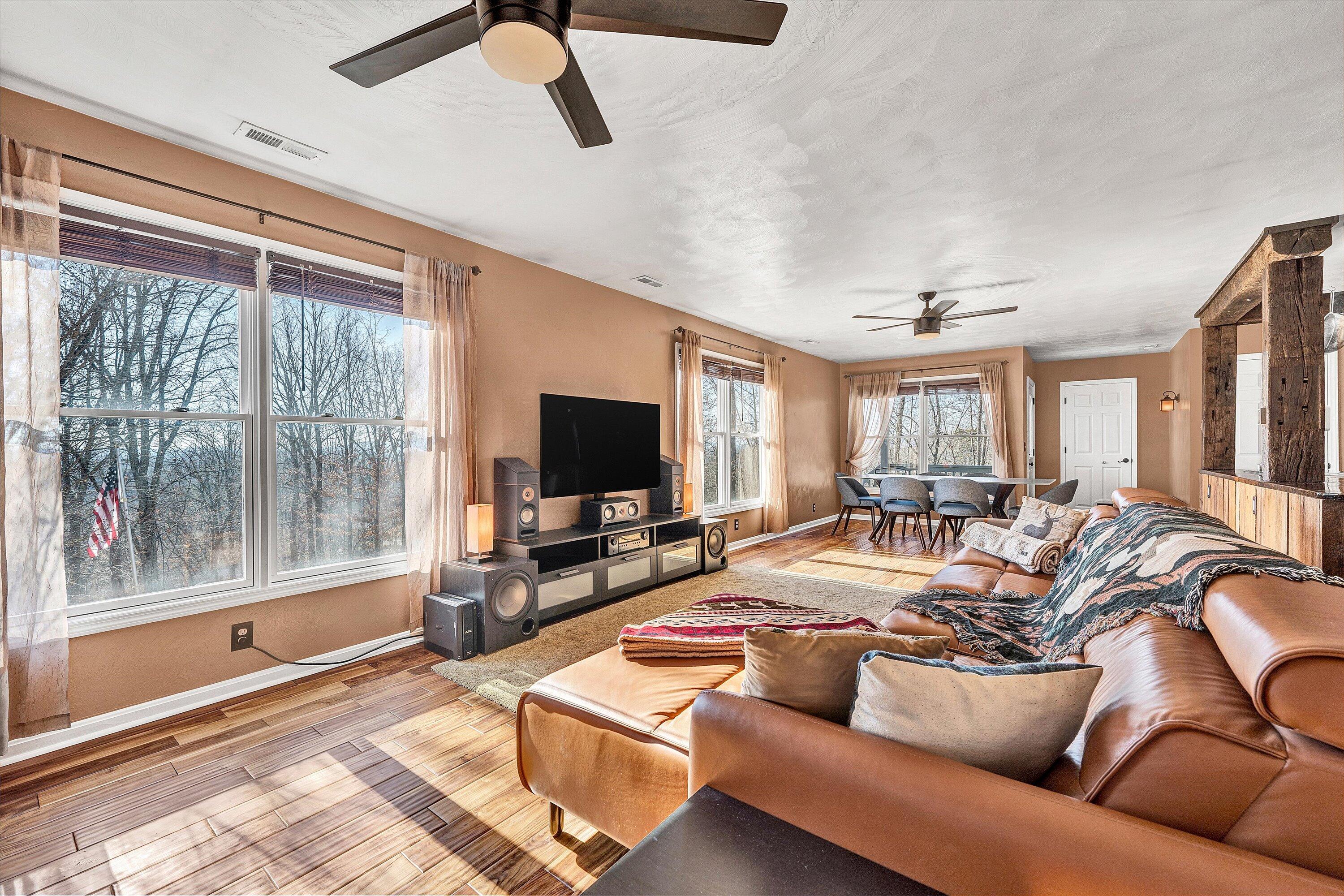 1311 Walnut Shell Drive Vinton, VA 24179 - Photo 11 of 61 a bedroom with furniture and a flat screen tv