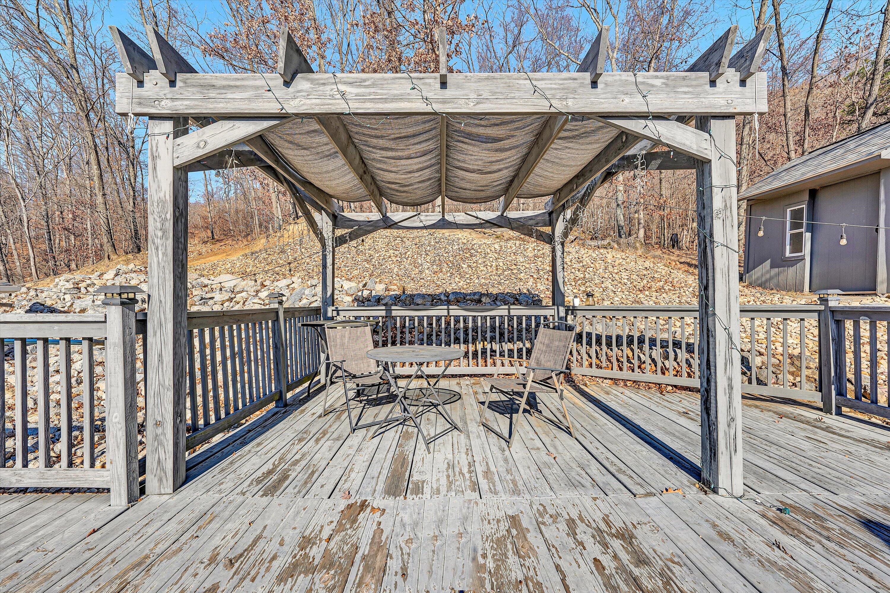 1311 Walnut Shell Drive Vinton, VA 24179 - Photo 38 of 61 a view of a balcony with wooden floor