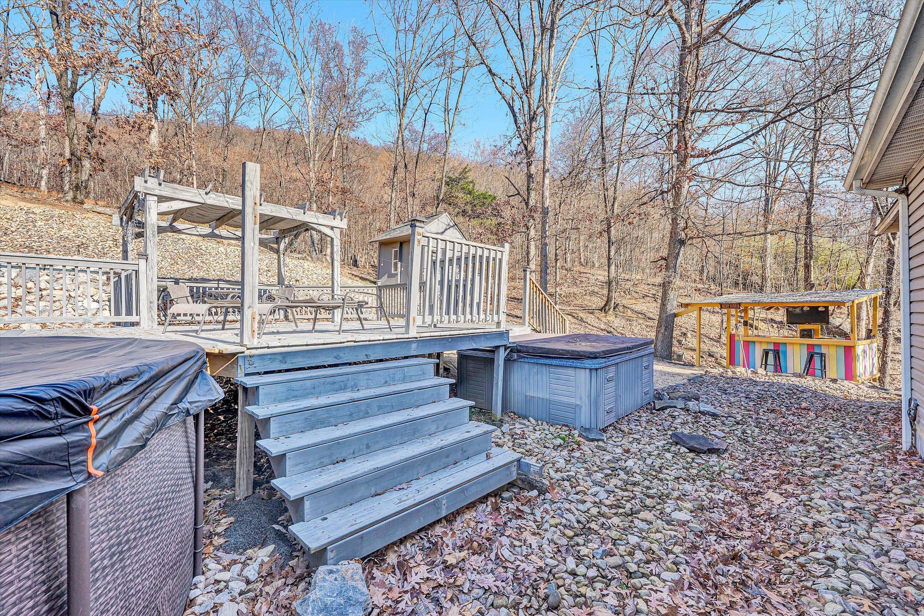 1311 Walnut Shell Drive Vinton, VA 24179 - Photo 41 of 61 a view of a chairs and table in the backyard