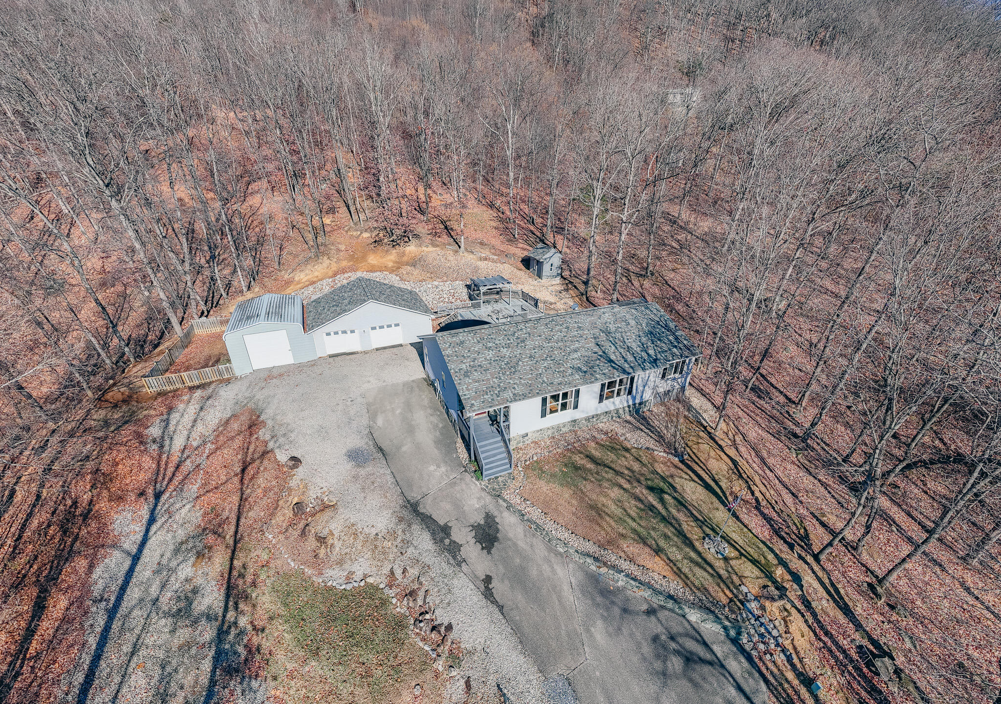 1311 Walnut Shell Drive Vinton, VA 24179 - Photo 48 of 61 a view of a house with a yard