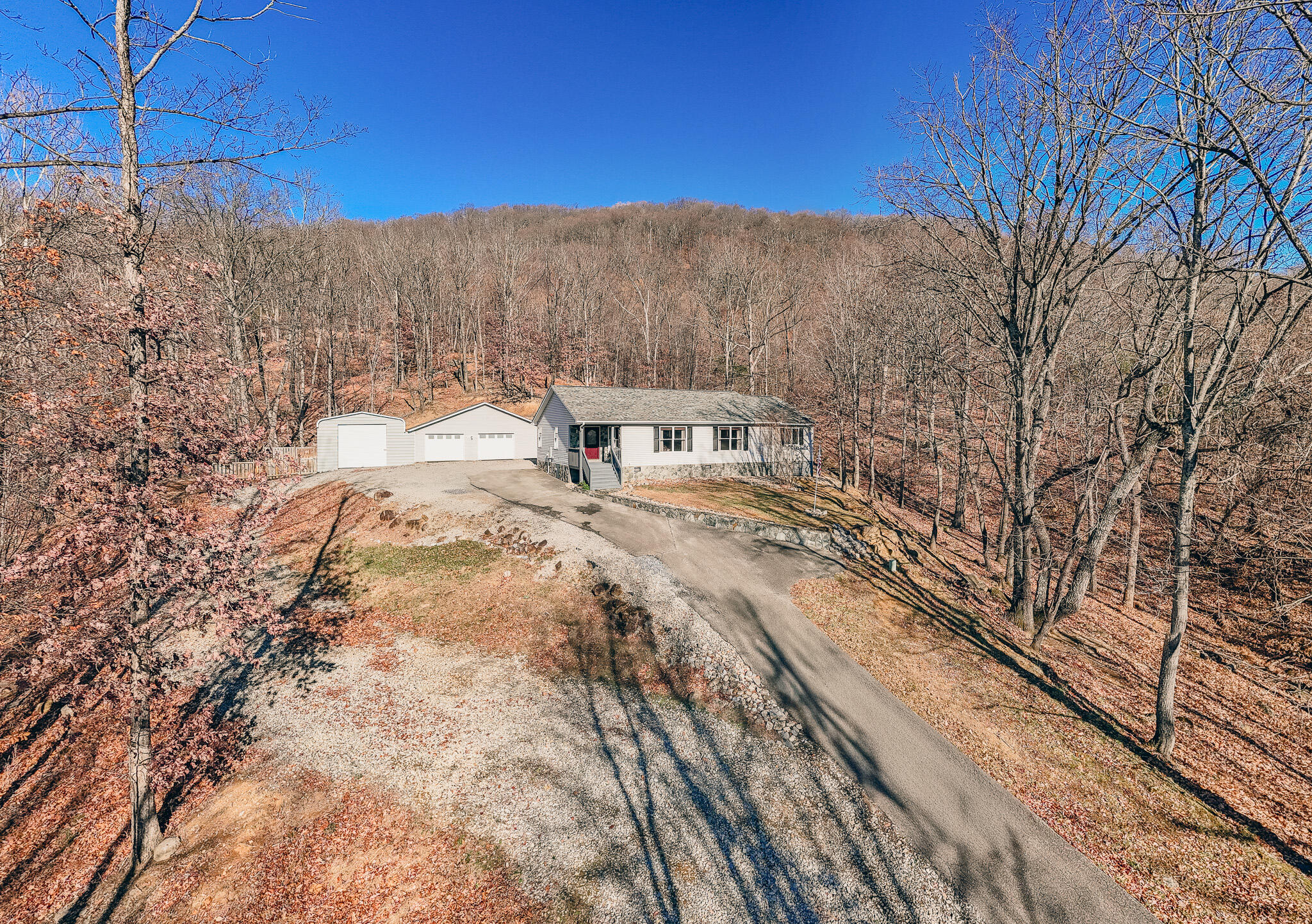 1311 Walnut Shell Drive Vinton, VA 24179 - Photo 54 of 61 a view of a dry yard with trees