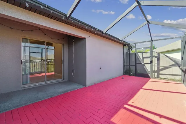 a view of balcony with a roof deck