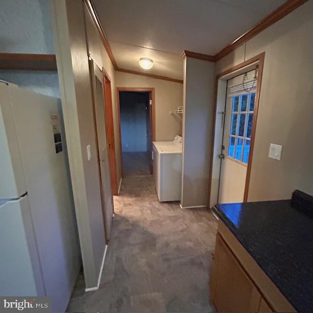 824 Todds Chapel Road Greenwood, DE 19950 - Photo 11 of 17 a view of a hallway to rooms