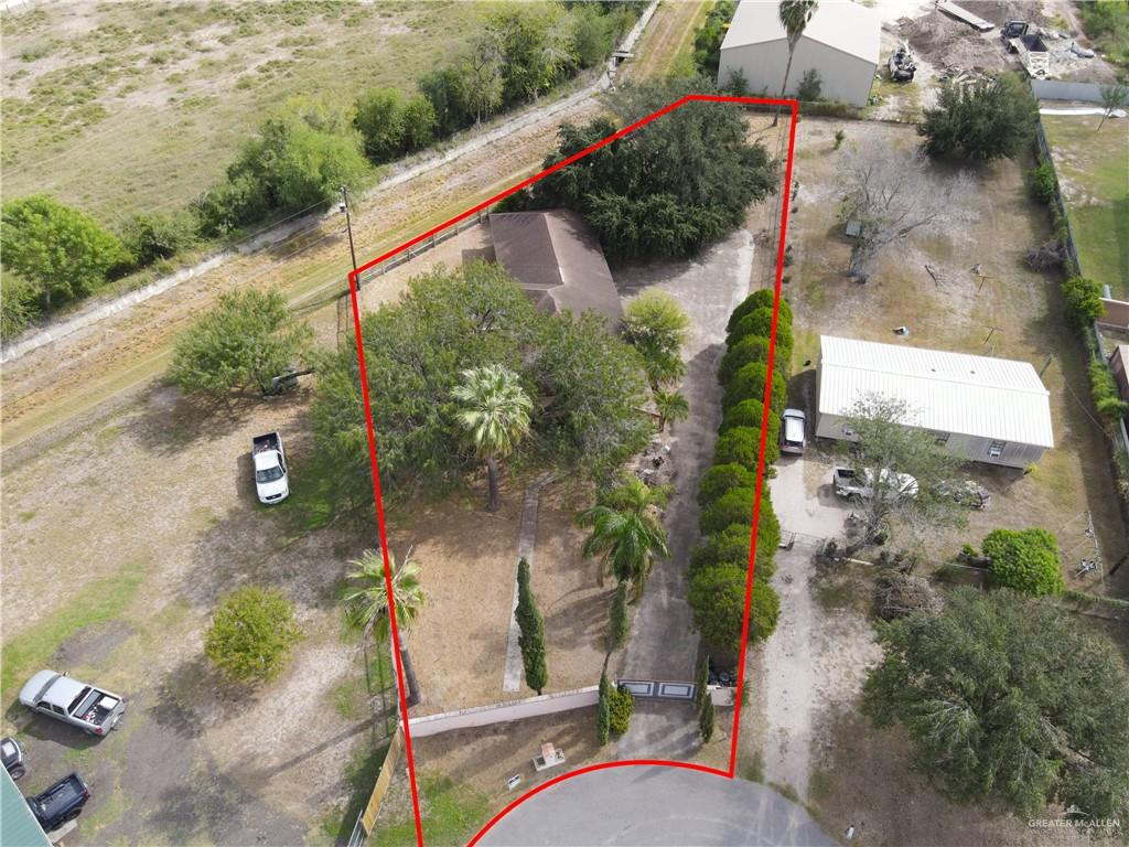2300 Coby Drive Mission, TX 78574 - Photo 24 of 27 an aerial view of a house with a yard
