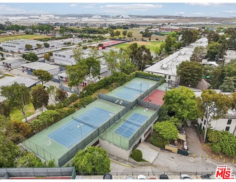 7740 Redlands Street, Unit G1098 Playa del Rey, CA 90293 - Photo 29 of 35 an aerial view of residential houses with outdoor space and street view