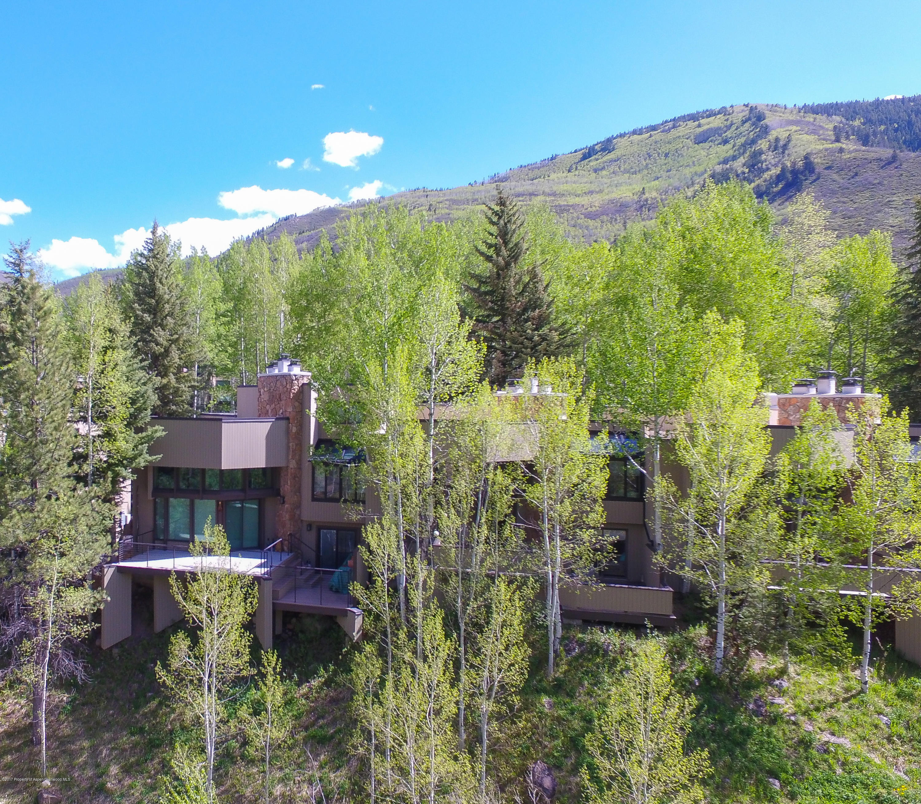 1423 Crystal Lake Road Aspen, CO 81611 - Photo 16 of 36 Aerial view of exterior