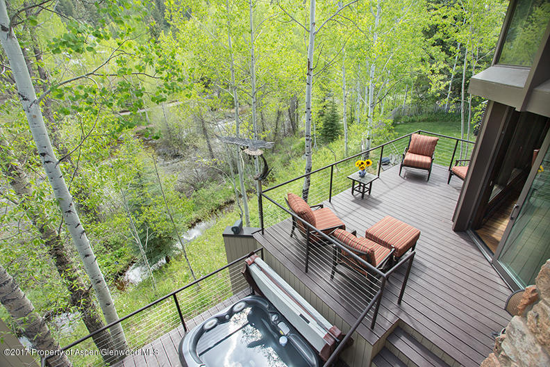 1423 Crystal Lake Road Aspen, CO 81611 - Photo 24 of 36 Right on the river!