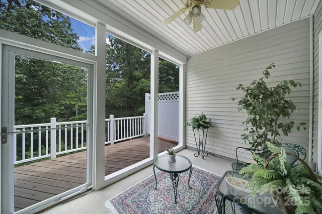 a outdoor living space with furniture and garden view
