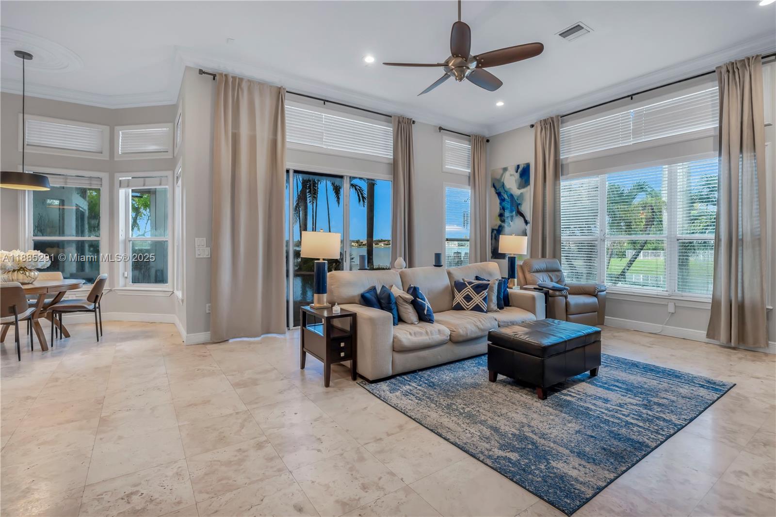 4166 Southwest 190th Avenue Miramar, FL 33029 - Photo 24 of 70 a living room with furniture and a rug
