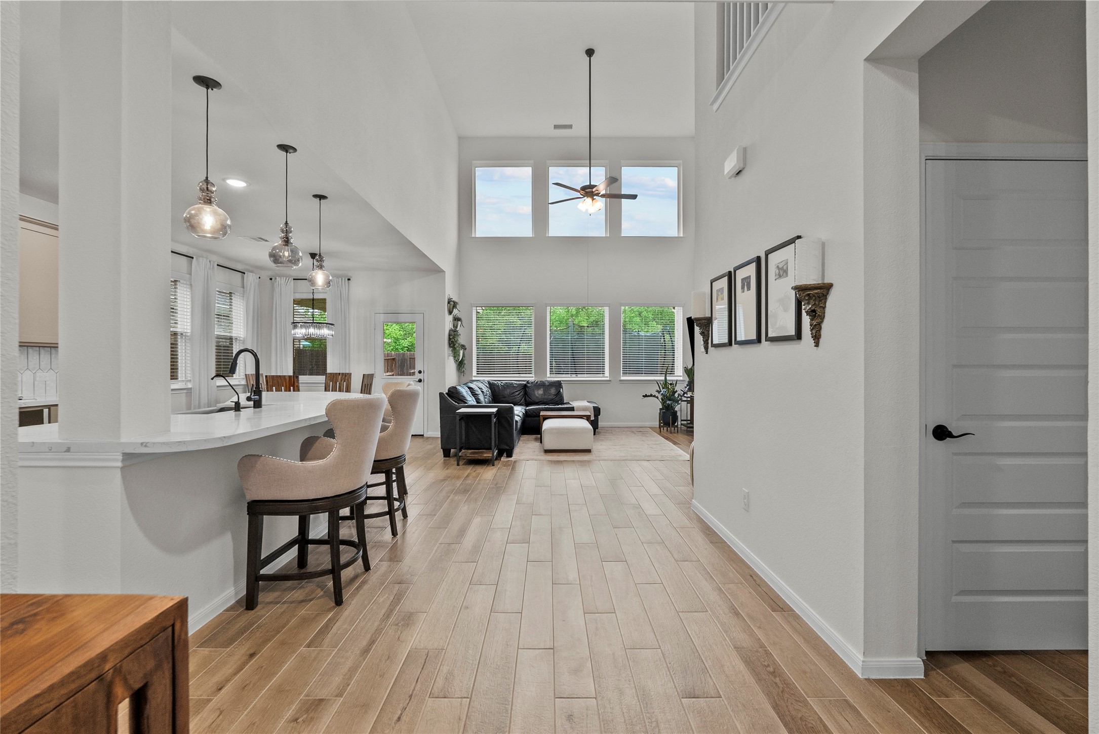 2727 Bisbee Road League City, TX 77573 - Photo 12 of 47 Porcelain tile floor throughout the main living areas