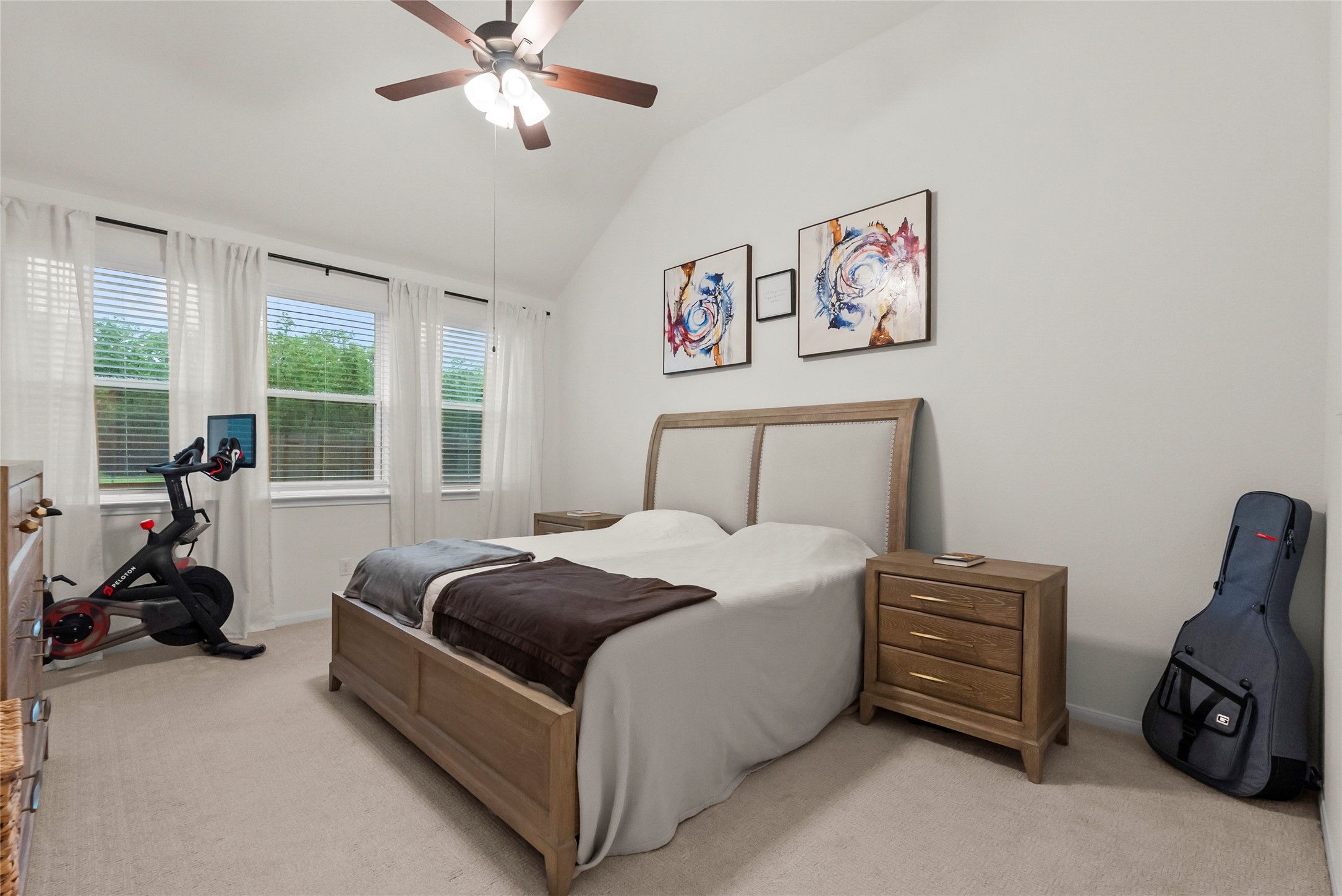 2727 Bisbee Road League City, TX 77573 - Photo 24 of 47 Primary Bedroom. Light and bright with tall ceilings