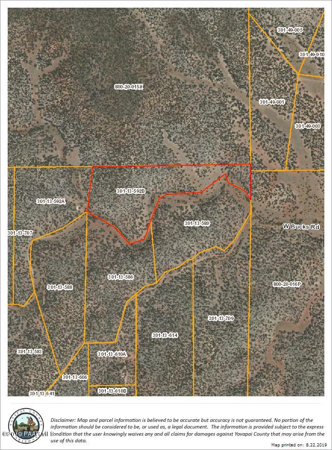101 Bucks Road Seligman, AZ 86337 - Photo 14 of 16 satellite image