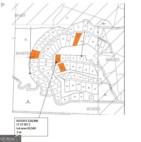 $18,900 | 0 Lot 22 Wauka Mountain Terrace, Clermont, GA 30527