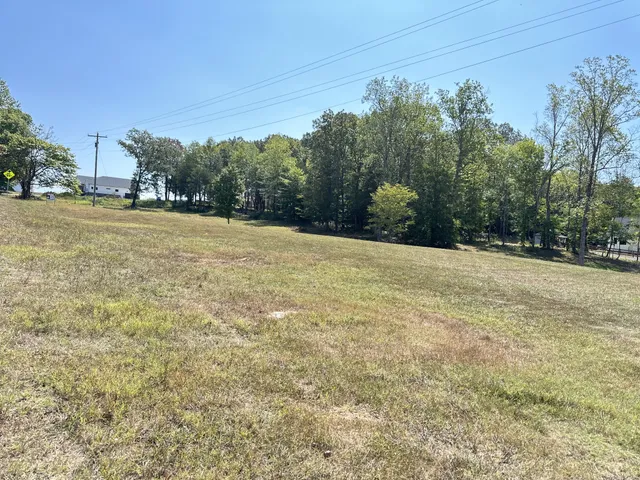 a view of an outdoor space and a yard