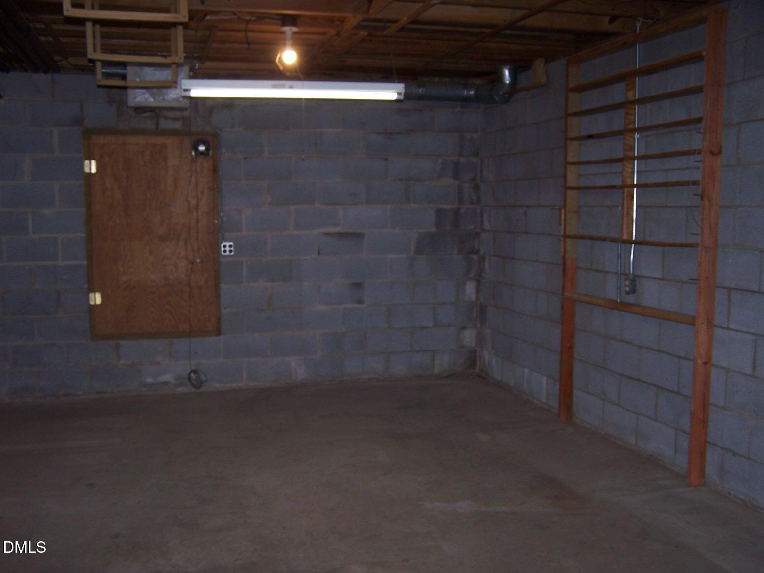 5008 Will-O-Dean Road Raleigh, NC 27616 - Photo 26 of 38 Unfinished Basement