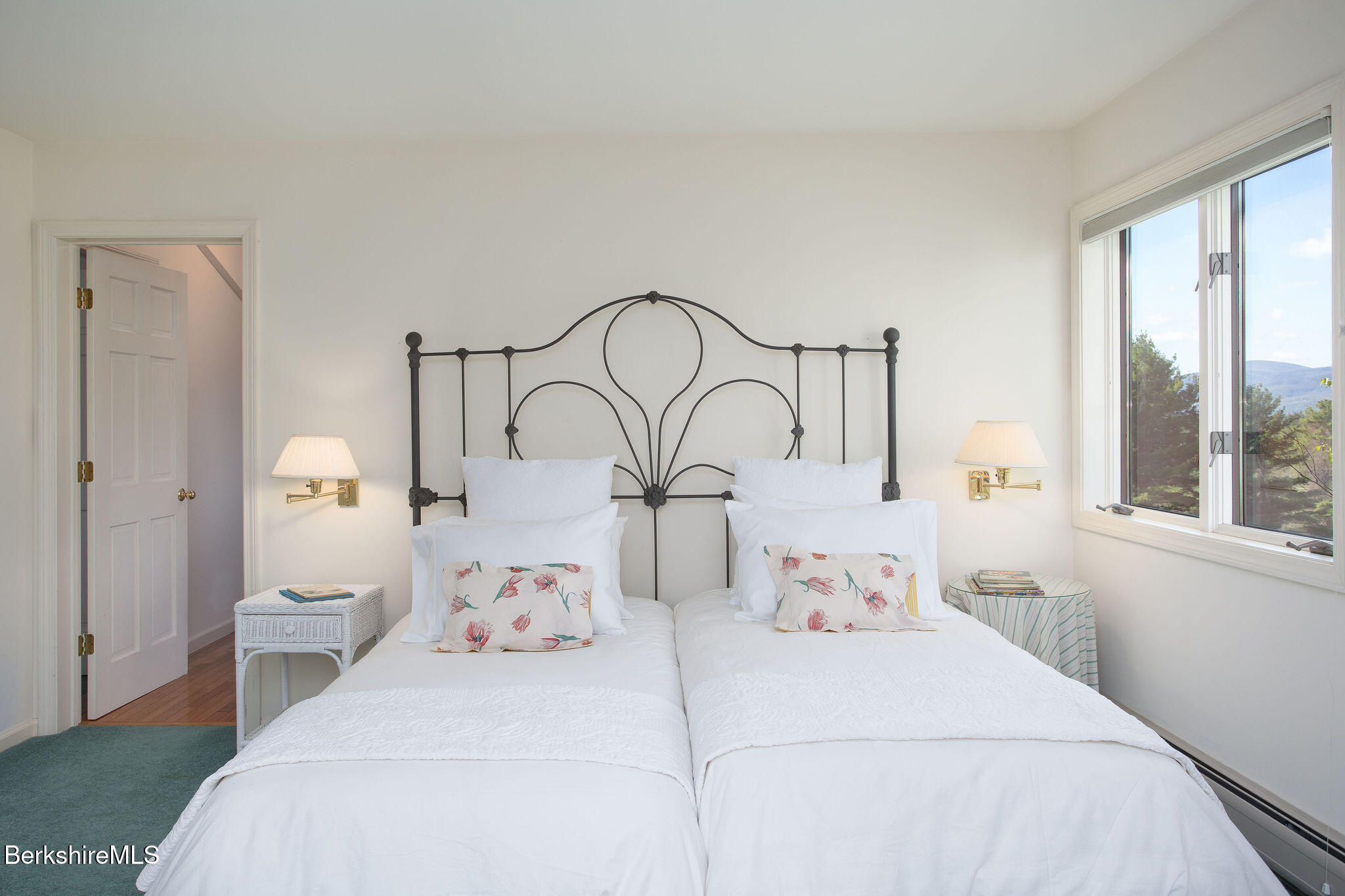 77 Hurlburt Road Great Barrington, MA 01230 - Photo 43 of 48 a bedroom with bed and a window