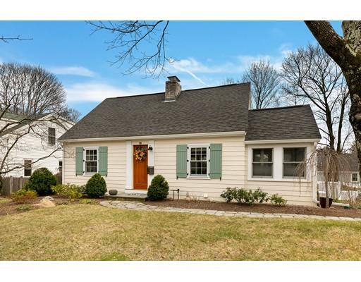78 Cumberland Road Newton, MA 02465 - Photo 1 of 30 a house view with a garden space