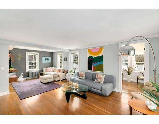 78 Cumberland Road Newton, MA 02465 - Photo 23 of 30 a living room with furniture and wooden floor