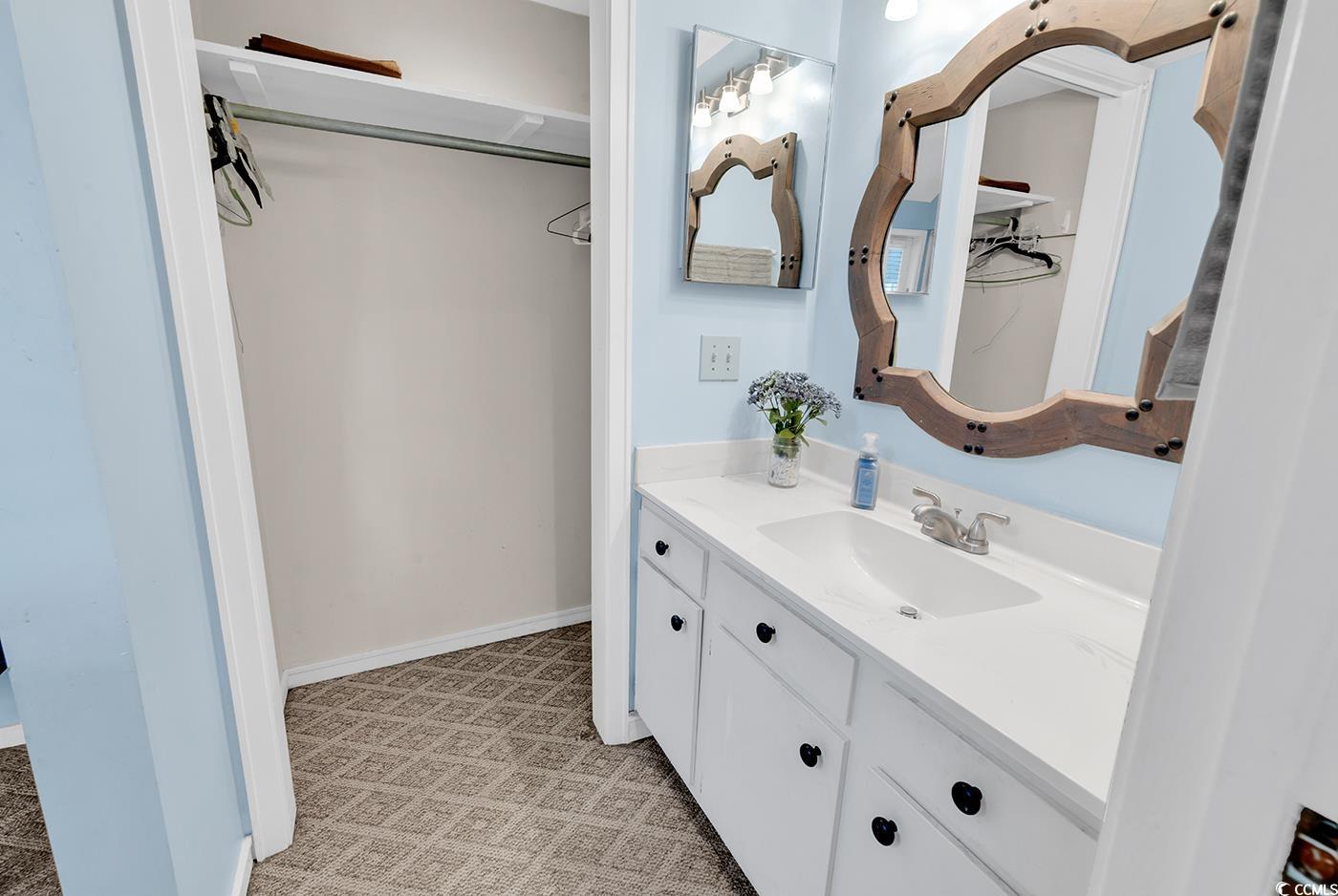 351 Lake Arrowhead Road, Unit 12347 Myrtle Beach, SC 29572 - Photo 20 of 36 Bathroom with vanity and baseboards