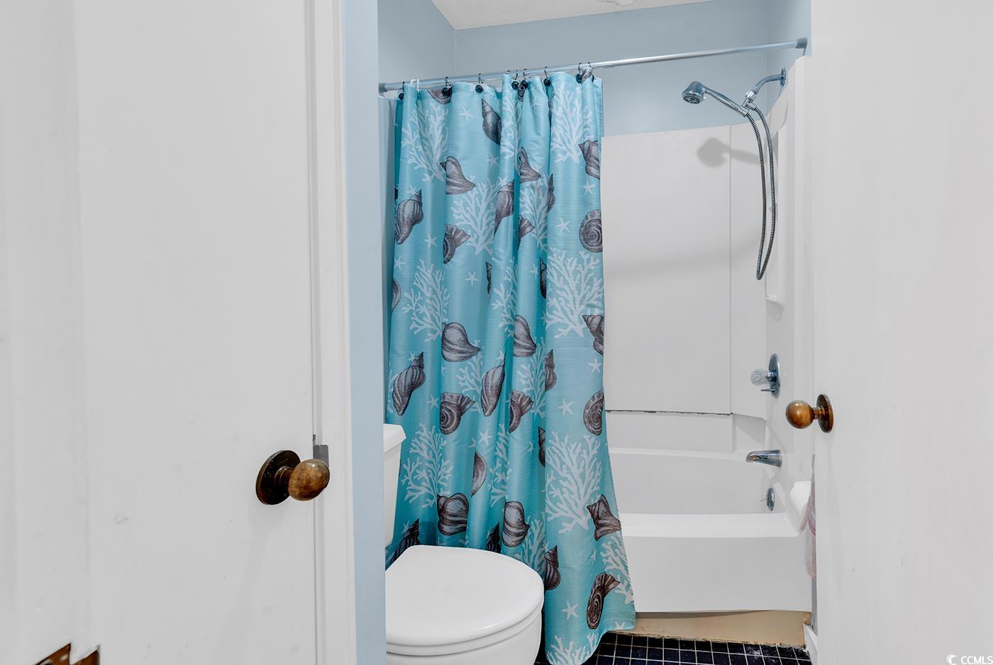351 Lake Arrowhead Road, Unit 12347 Myrtle Beach, SC 29572 - Photo 22 of 36 Bathroom with tile patterned flooring, shower / tu