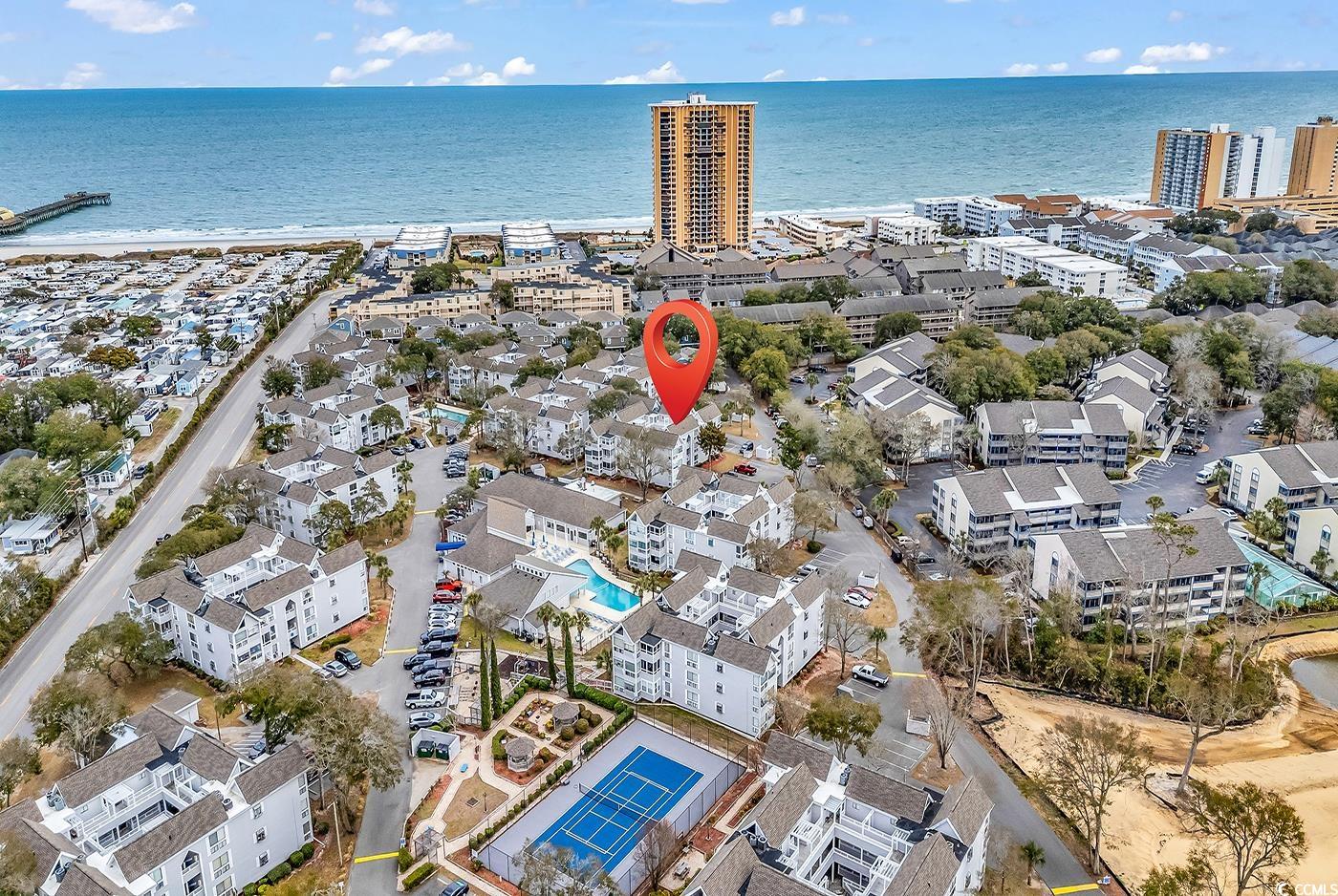 351 Lake Arrowhead Road, Unit 12347 Myrtle Beach, SC 29572 - Photo 28 of 36 Bird's eye view with a water view