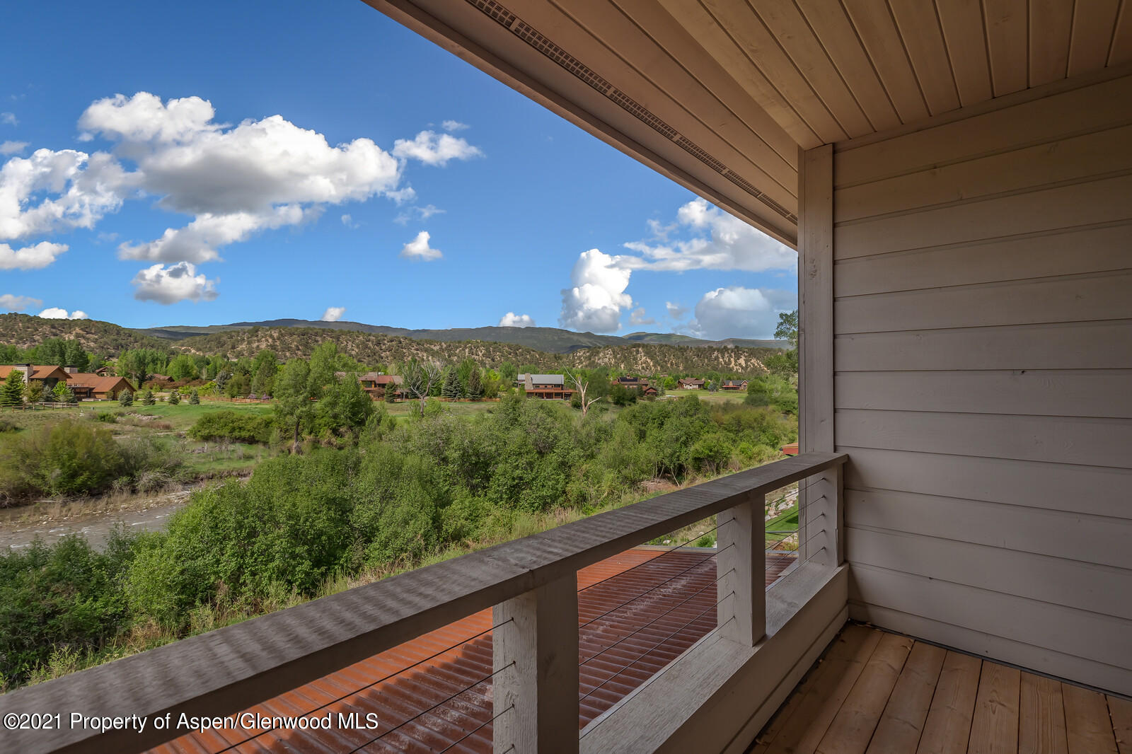 471 Boundary Lane Carbondale, CO 81623 - Photo 25 of 30 a view of a balcony with a yard