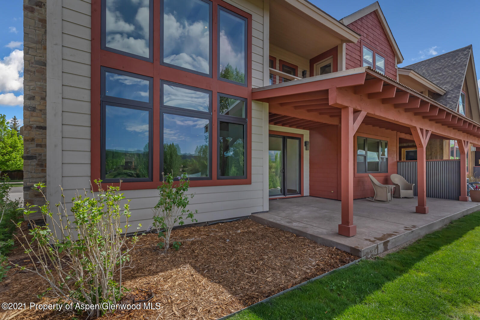 471 Boundary Lane Carbondale, CO 81623 - Photo 29 of 30 a view of a house with backyard porch and sitting area
