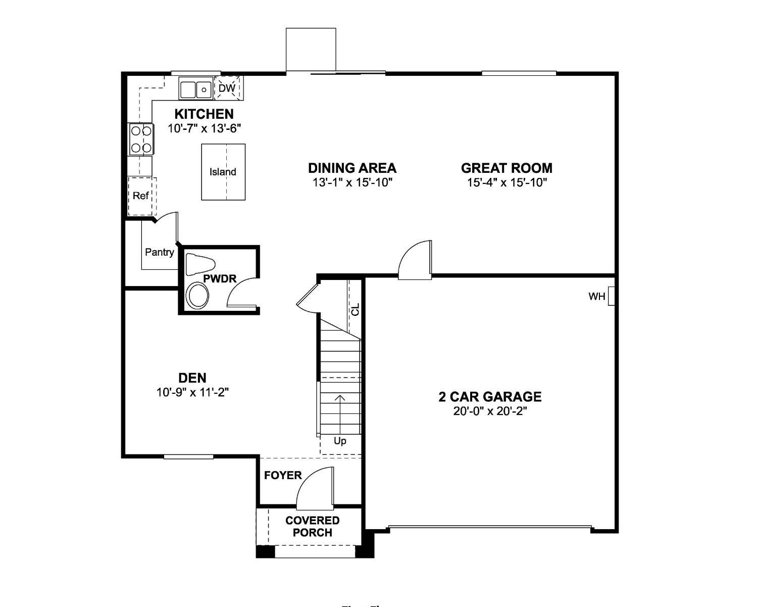 Undisclosed Address Bakersfield, CA 93306 - Photo 2 of 3 a picture of a floor plan