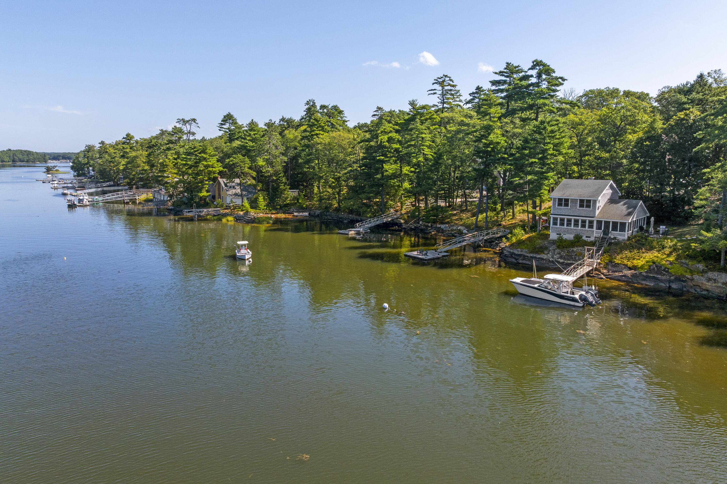 20 Rosedale Road Bath, ME 04530 - Photo 2 of 49 Exceptional Waterfront with dock.