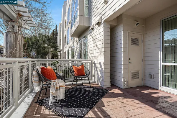 a view of outdoor seating