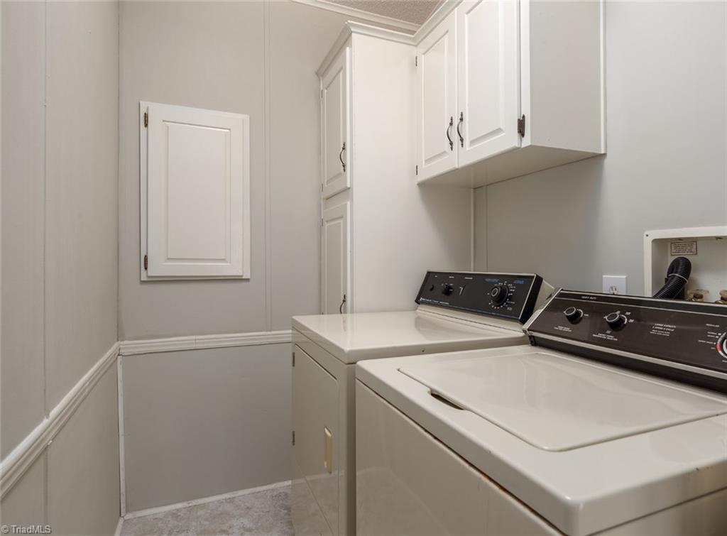 411 Apple Road Reidsville, NC 27320 - Photo 26 of 48 Laundry Room. Washer and Dryer stay with an acceptable offer