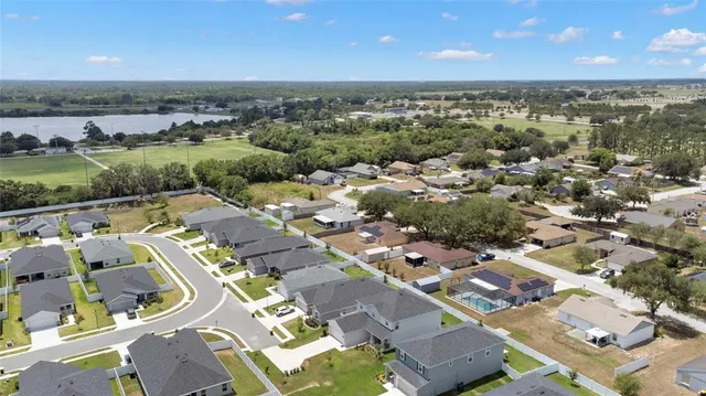 a view of a lake with a mountain in the background