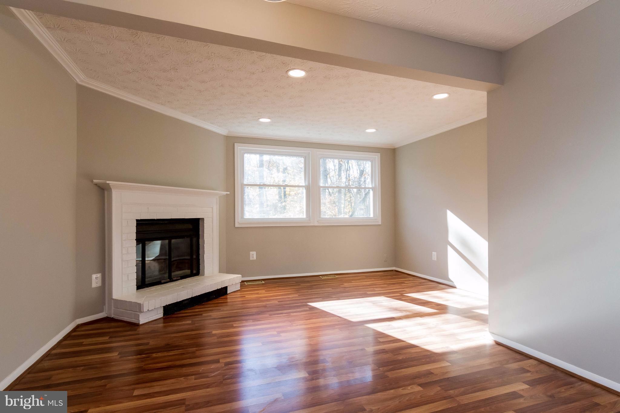 8030 Grandview Court Springfield, VA 22153 - Photo 12 of 27 Recessed lighting, wood burning fireplace