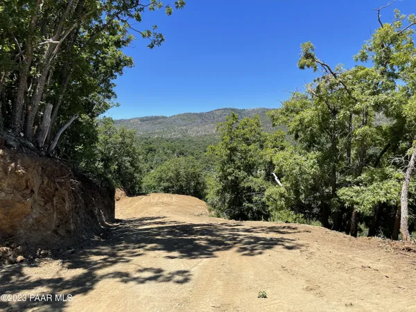 a view of a backyard of a house