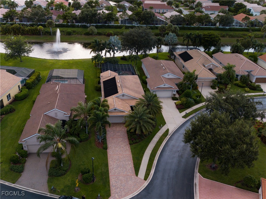 20311 Rookery Drive Estero, FL 33928 - Photo 26 of 29 an aerial view of a house with garden space and lake view